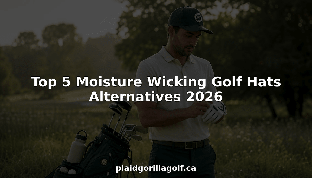 Top 5 Moisture Wicking Golf Hats Alternatives 2026 - Plaid Gorilla Golf