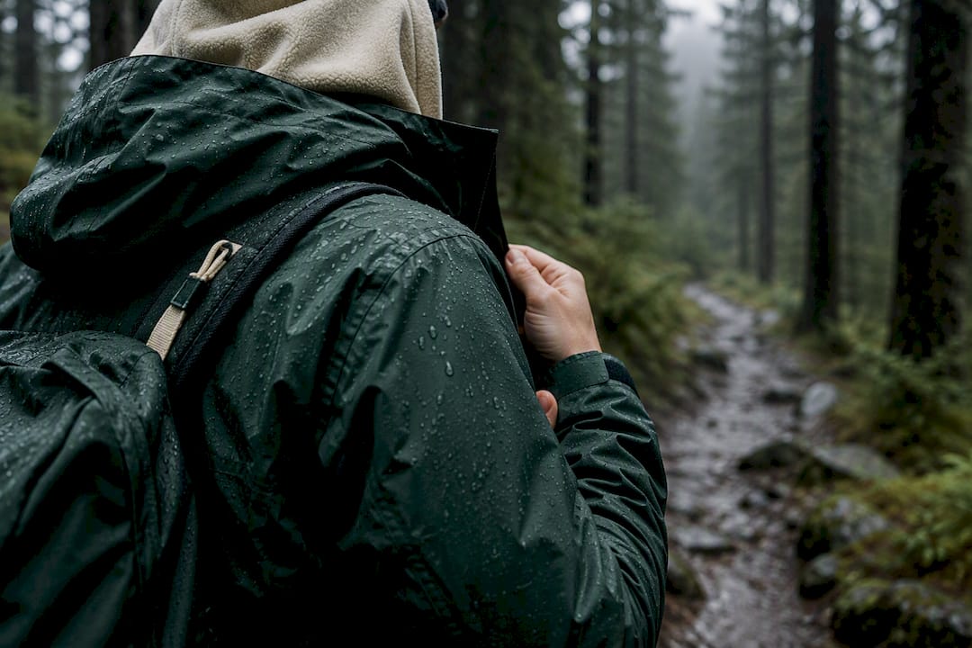 When a Hoodie Works Under a Rain Jacket for Hikers and Golfers - Plaid Gorilla Golf