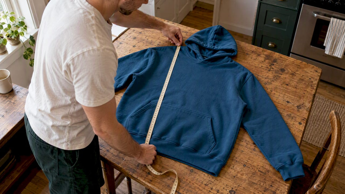 Stop Guessing: How a Hoodie Should Fit Using 3 Simple Measurements - Plaid Gorilla Golf