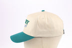 Bogey Enthusiast Snapback – Tan/Emerald Green