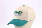 Bogey Enthusiast Snapback – Tan/Emerald Green