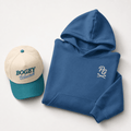 The Scramble Set - Bogey Enthusiast hat and Prime hoodie - Plaid Gorilla Golf