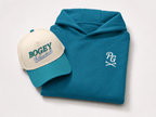 The Bogey Set - Bogey Enthusiast hat and Bogey Enthusiast hoodie - Plaid Gorilla Golf