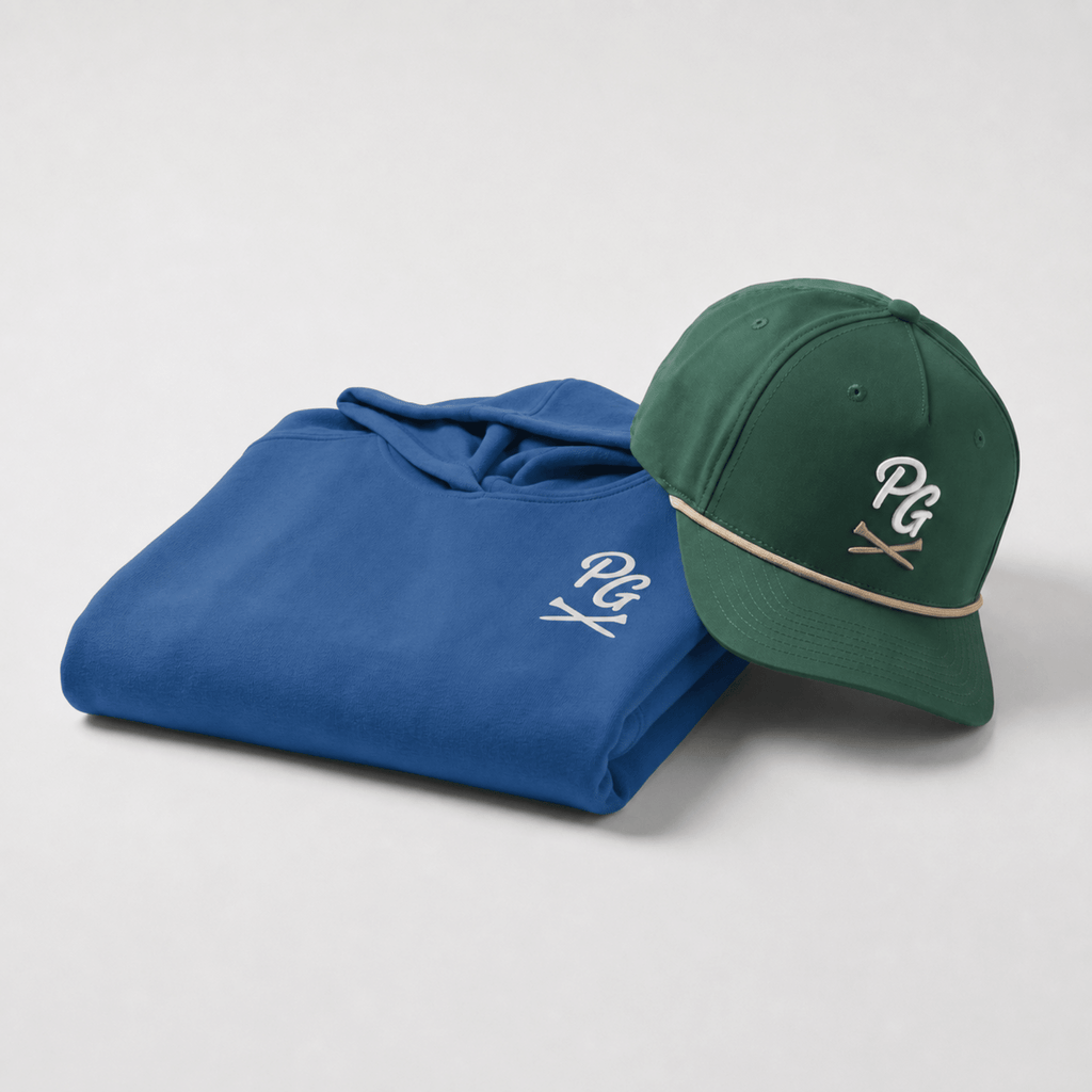 The Course Kit bundle from Plaid Gorilla Golf — Champagne Tees Rope Hat and Prime Hoodie — photo 1 of 5