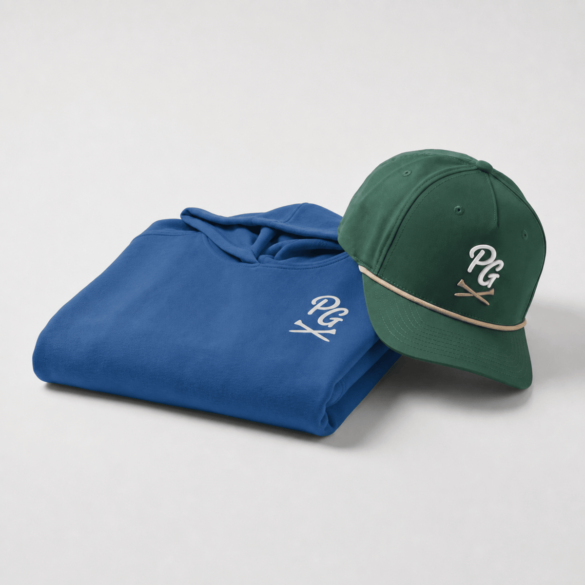 The Course Kit bundle from Plaid Gorilla Golf — Champagne Tees Rope Hat and Prime Hoodie — photo 1 of 5