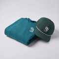The Pine Set bundle from Plaid Gorilla Golf — Champagne Tees Rope Hat and Bogey Enthusiast Hoodie in Ponderosa Pine — photo 1 of 5